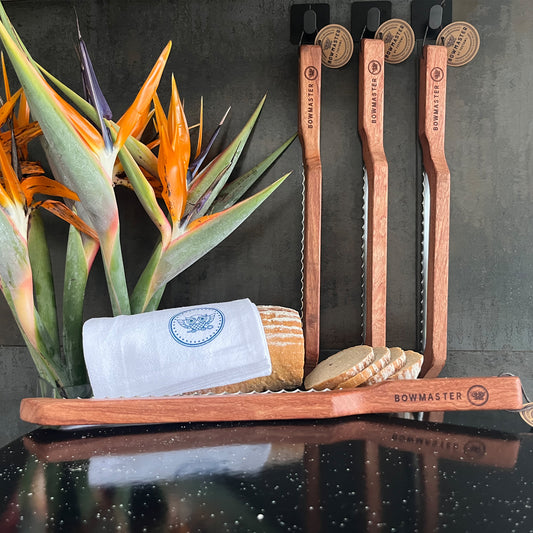 Bowmaster® Bread Knife + Free Bread Cloth